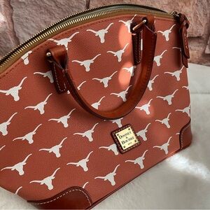 Dooney & Bourke Brown and White Satchel
Great condition.